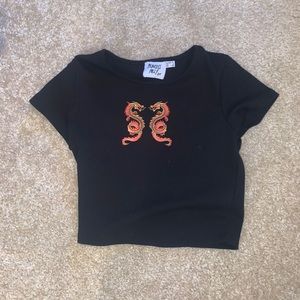 princess polly dragon shirt